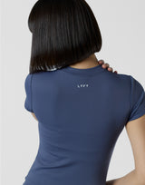 Slim Fit Short Sleeve T-Shirt - Navy