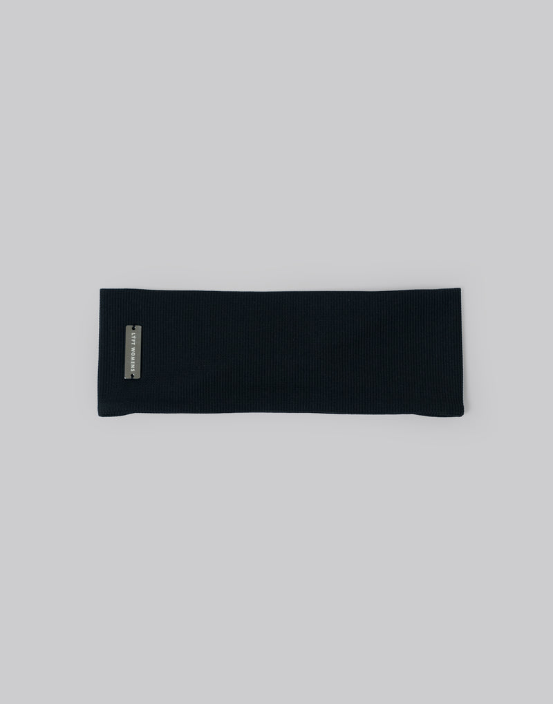 Micro Waffle Stretch Headband - Black – LÝFT