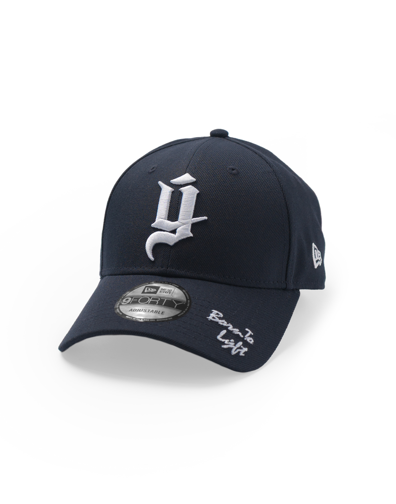 LÝFT × New Era 9Forty Old Ý Logo - Navy LÝFT × New Era 9Forty Old Ý Logo - Navy