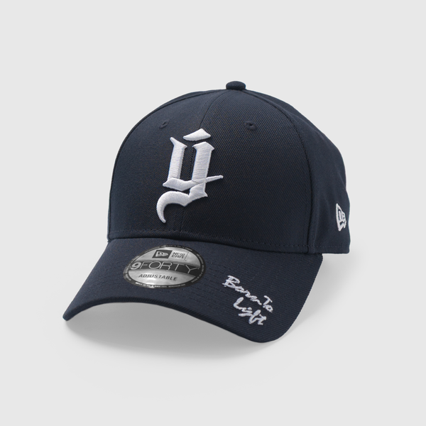 LÝFT × New Era 9Forty Old Ý Logo - Navy LÝFT × New Era 9Forty Old Ý Logo - Navy