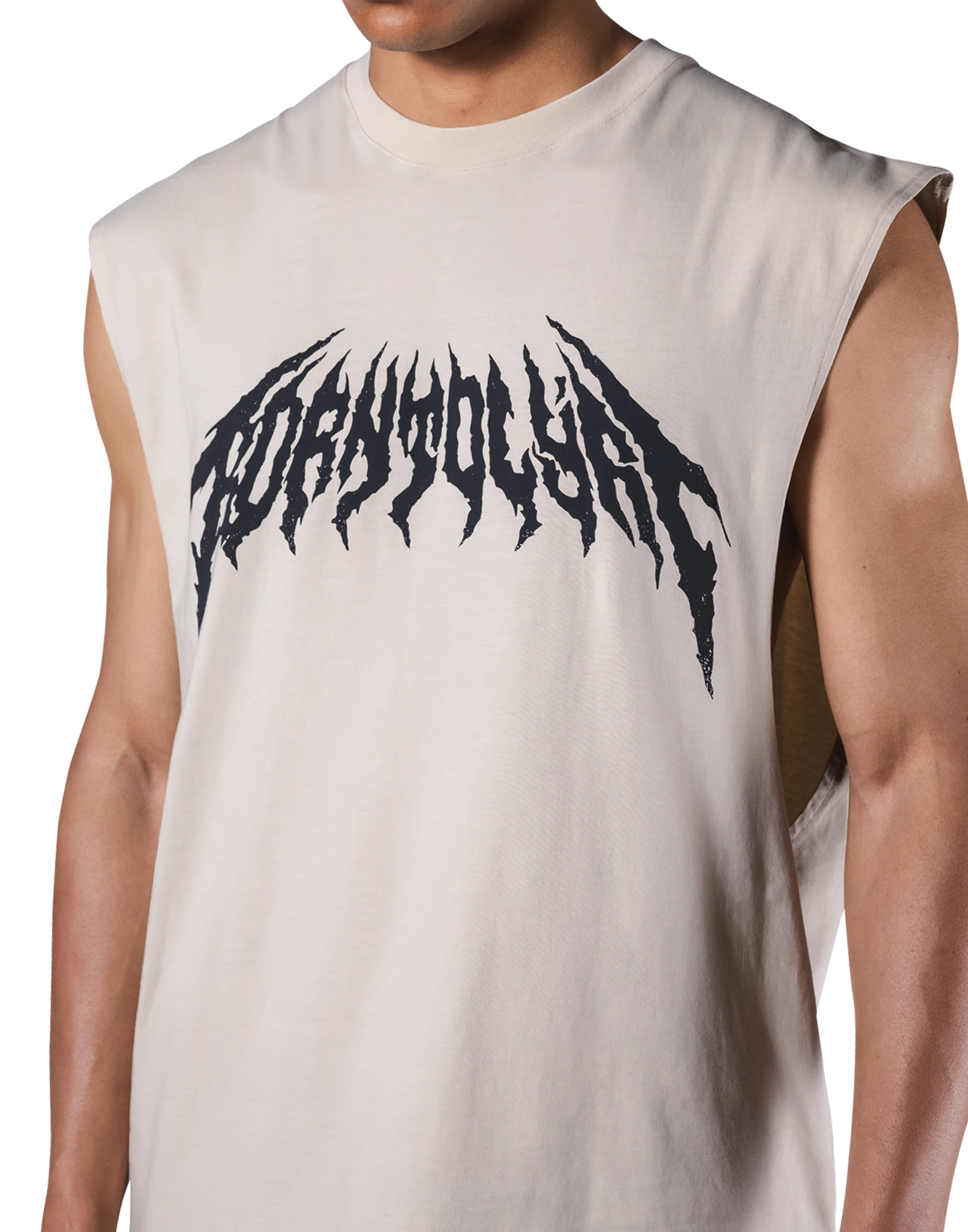 Death Metal Logo Vintage No Sleeve - Ivory – LÝFT