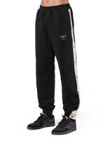 Warm Up Button Sweat Pants V.2 - Black/Ivory