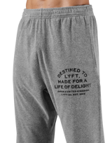 Delight Logo Pile Pants - Grey