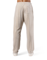 Delight Logo Pile Pants - Ivory