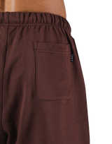 Logo Wappen Sweat Shorts - Brown