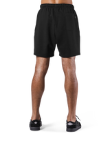 Logo Wappen Sweat Shorts - Black