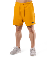 Logo Wappen Sweat Shorts - Yellow