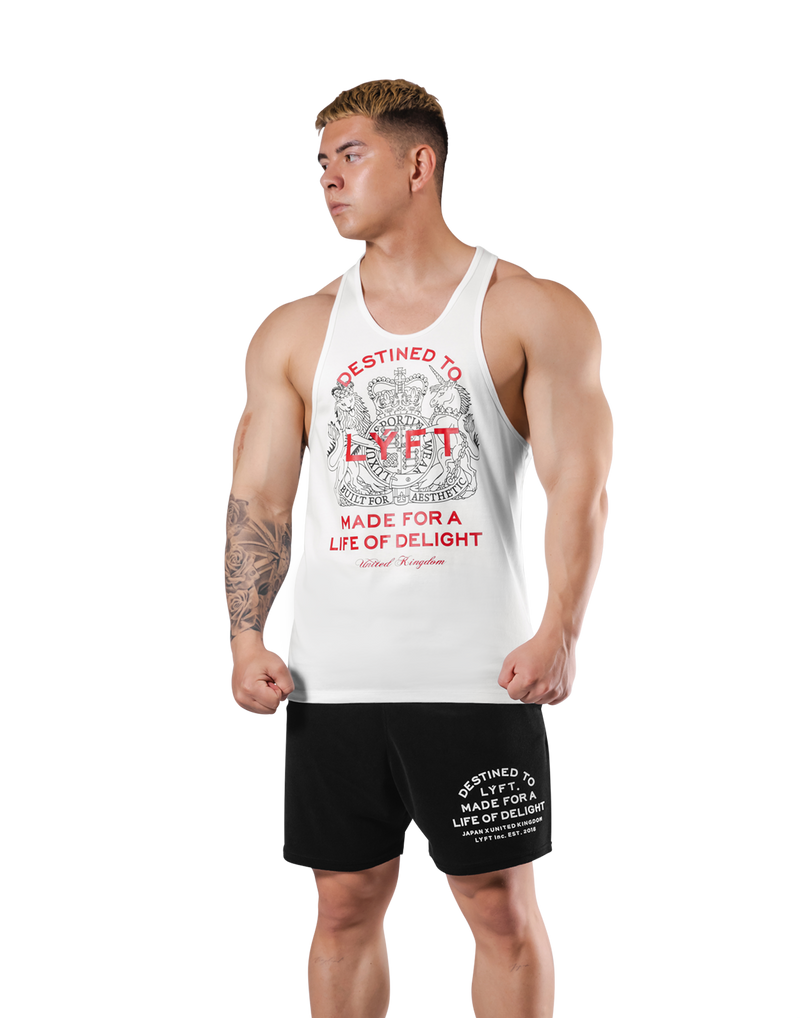 Medieval Graphic Training Tanktop - White