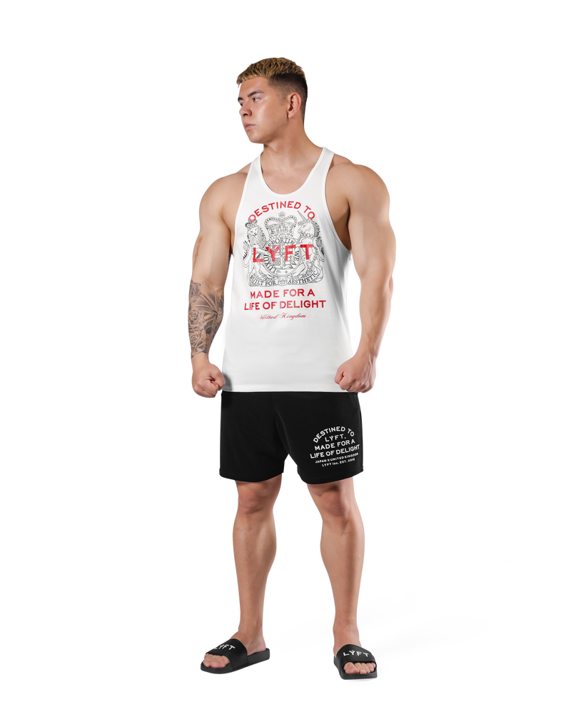 Medieval Graphic Training Tanktop - White