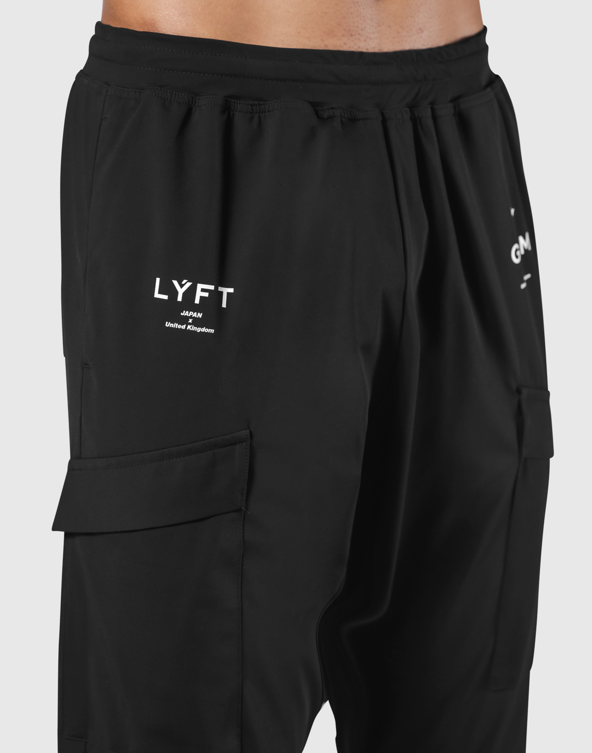 Stretch Pocket Tapered Pants V.2 - Black
