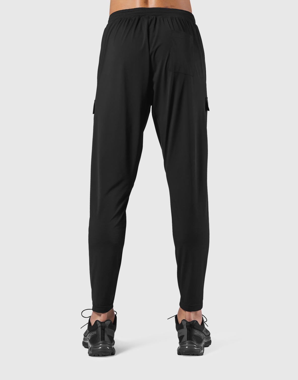 Stretch Pocket Tapered Pants V.2 - Black
