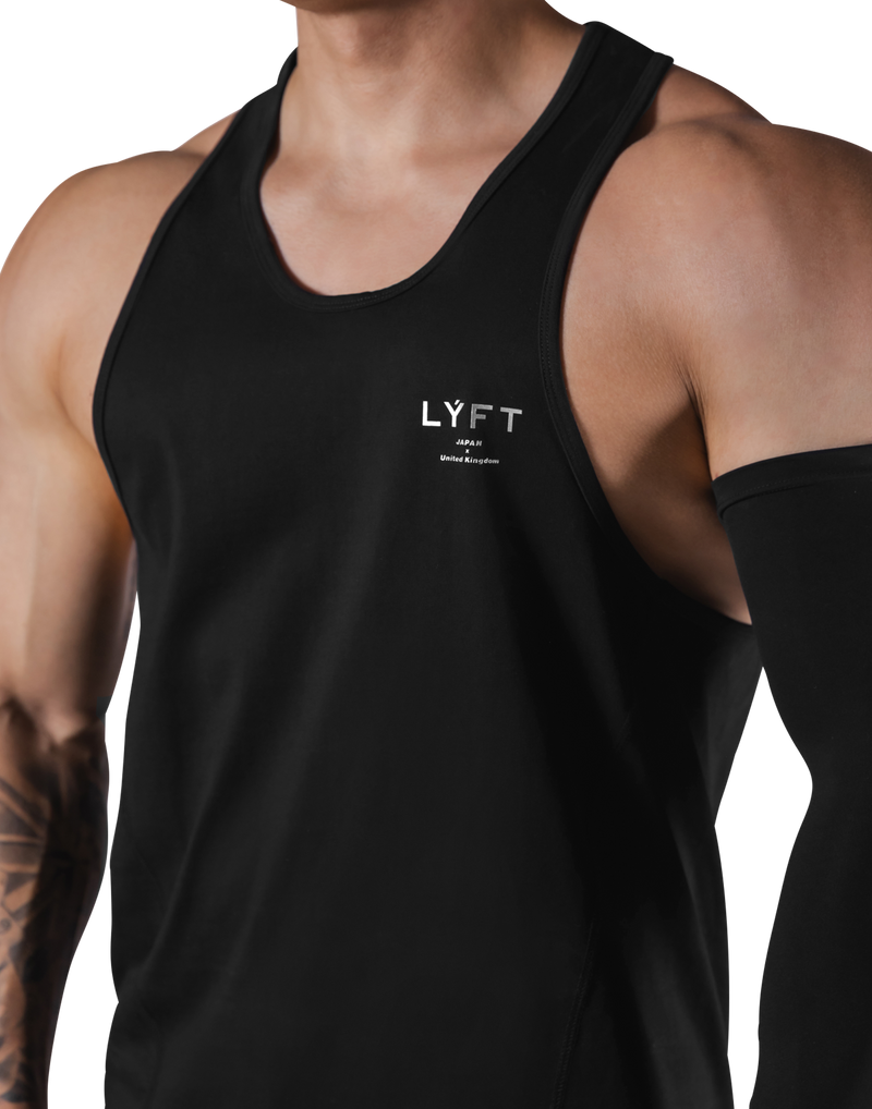 One Point Logo Training Tanktop - Black – LÝFT One Point Logo Training Tanktop - Black – LÝFT