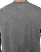 Death Metal Logo Big T-Shirt - D.Grey
