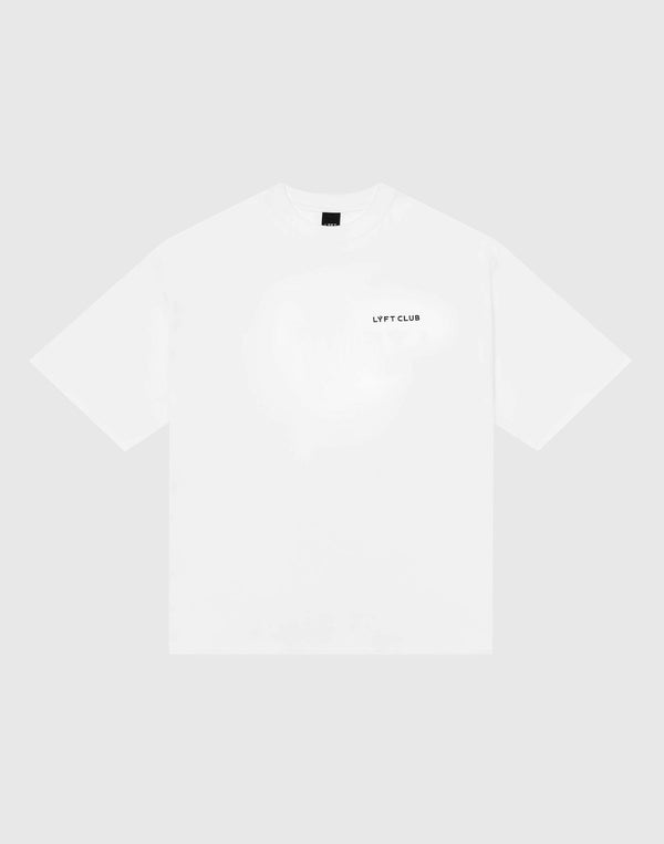 Back Ring Big T-Shirt - White – LÝFT