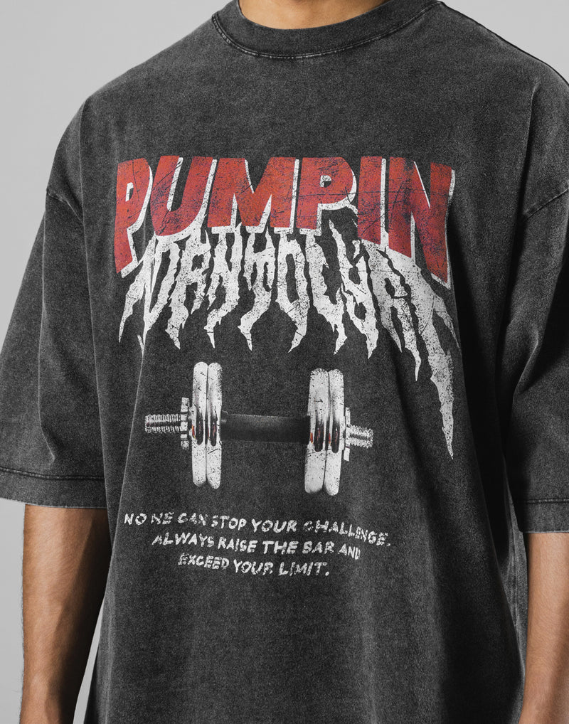 LYFT DUMBBELLS GRAPHIC VINTAGE T-SHIRT 【公式通販】