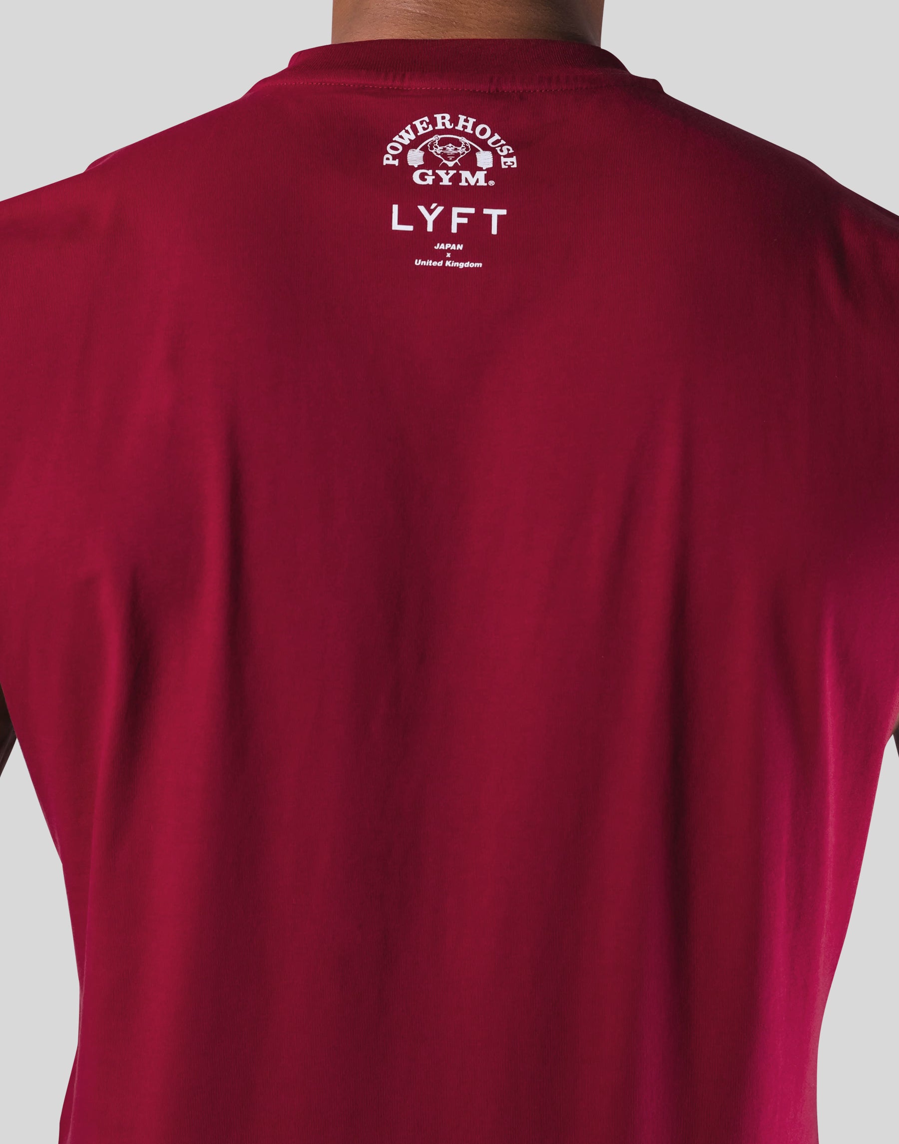 LÝFT × Power House Gym No Sleeve- Red