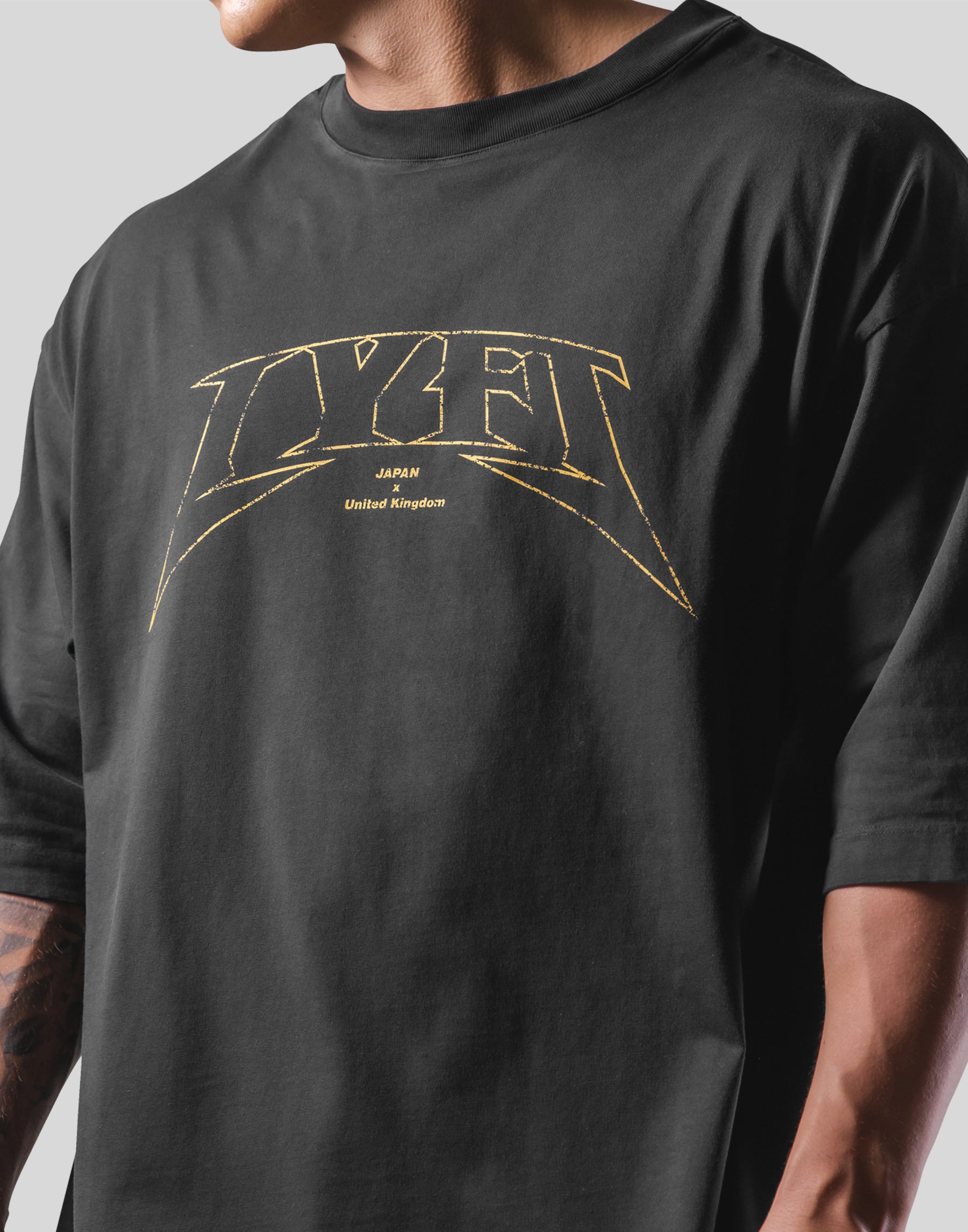 Metal logo Extra Big T-Shirt - Black – LÝFT
