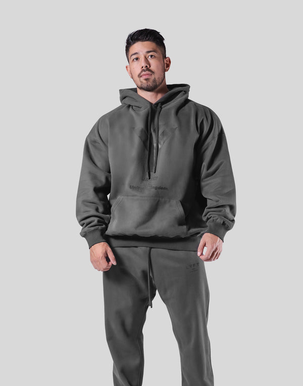 Y Oversize Sweat Hoodie - D.Grey