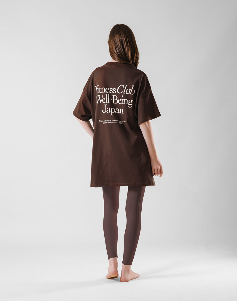 Well Being Japan T-Shirt - Brown