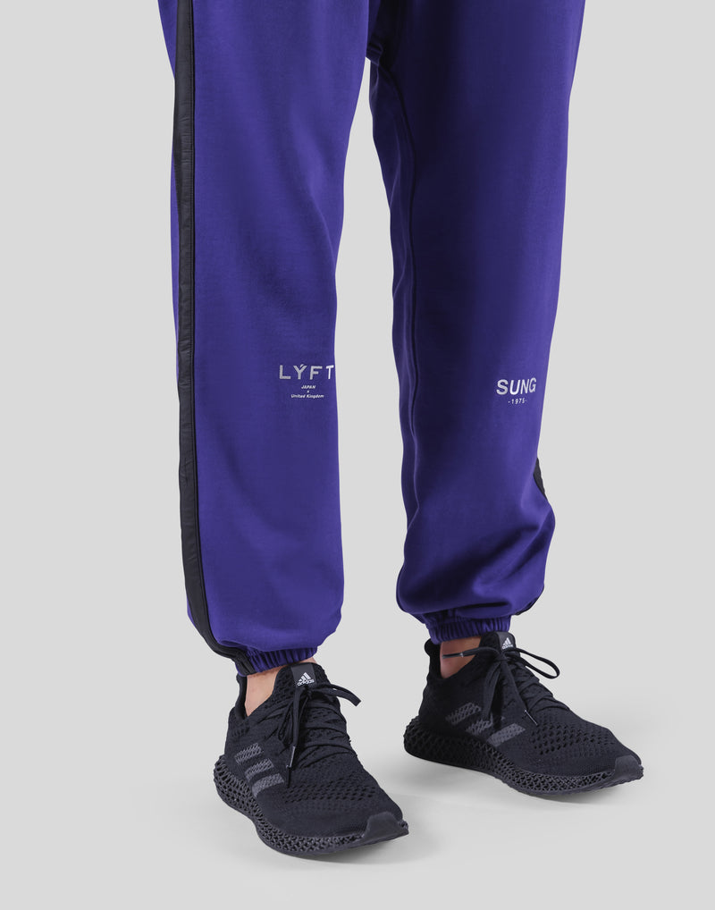 LÝFT x EVERLAST x SUNG Oversize Sweat Pants - Purple