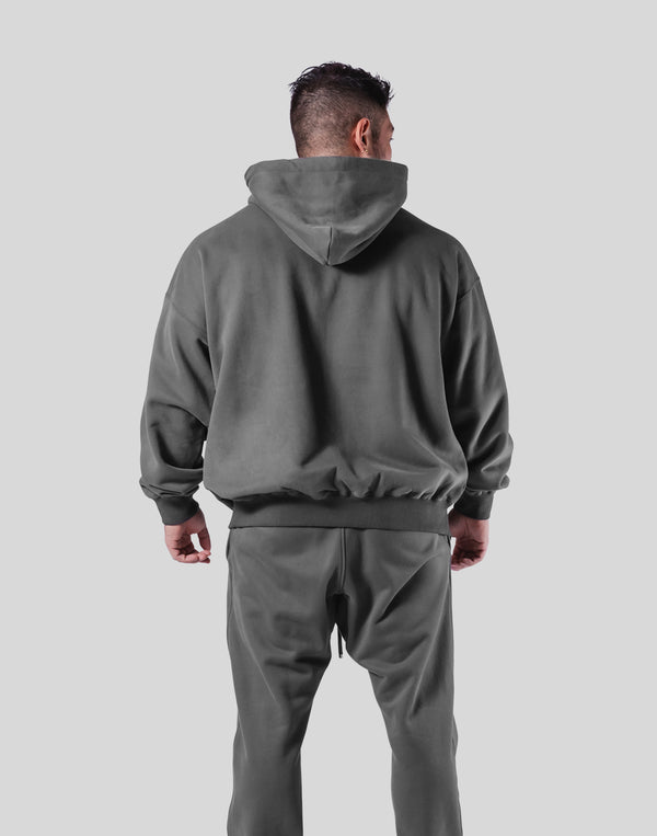 Y Oversize Sweat Hoodie - D.Grey