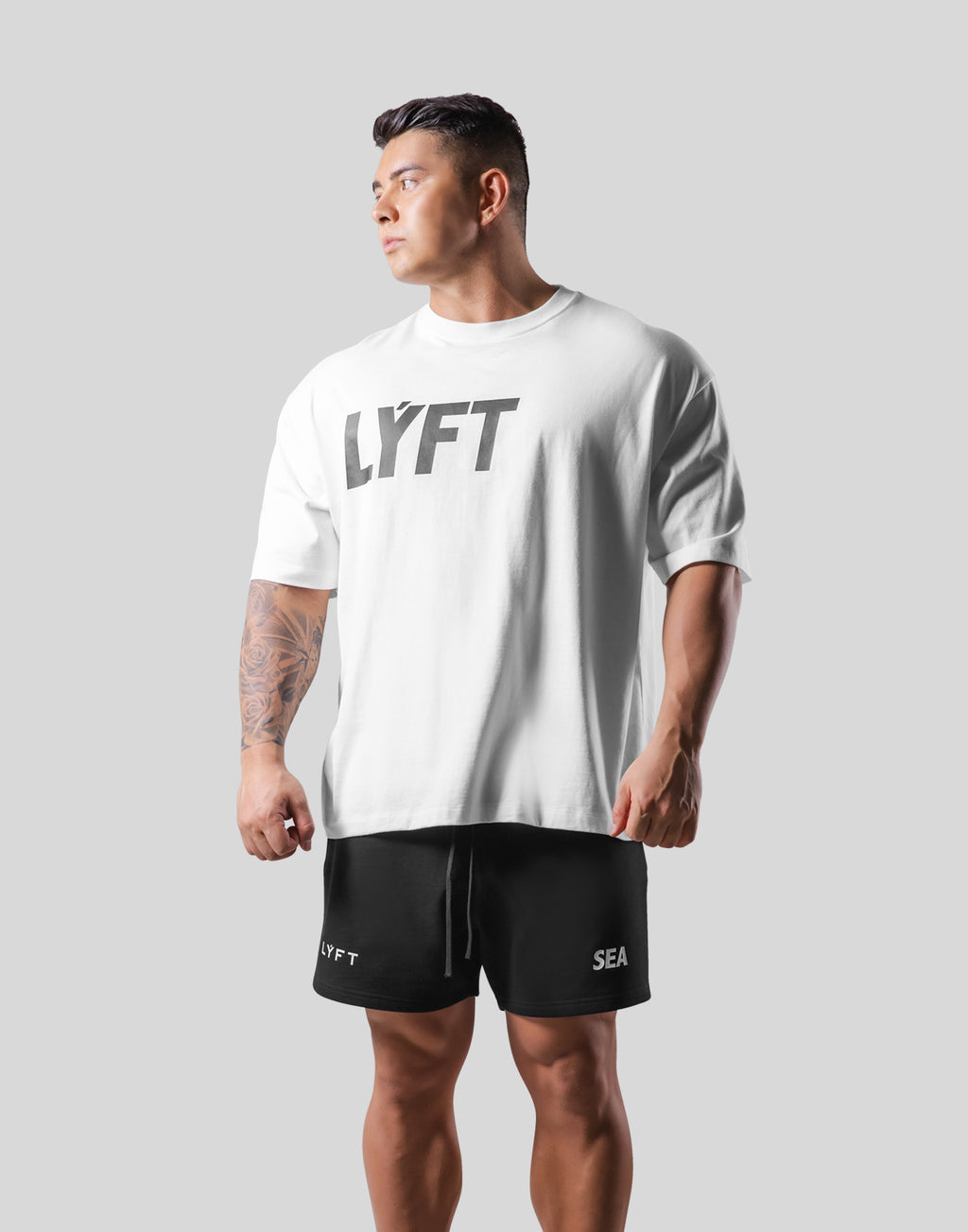 【受注商品】LÝFT × WIND AND SEA Big T-Shirt - White