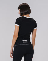 LYFT × CONVERSE Ringer T-Shirt - Black