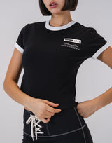 LYFT × CONVERSE Ringer T-Shirt - Black