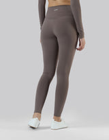 Slim Fit Stretch Leggings - Brown
