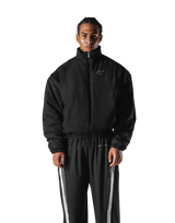 SWITCH LAYER™ 2Line TRACK | BLACK Puffer Jacket V.2 - Black