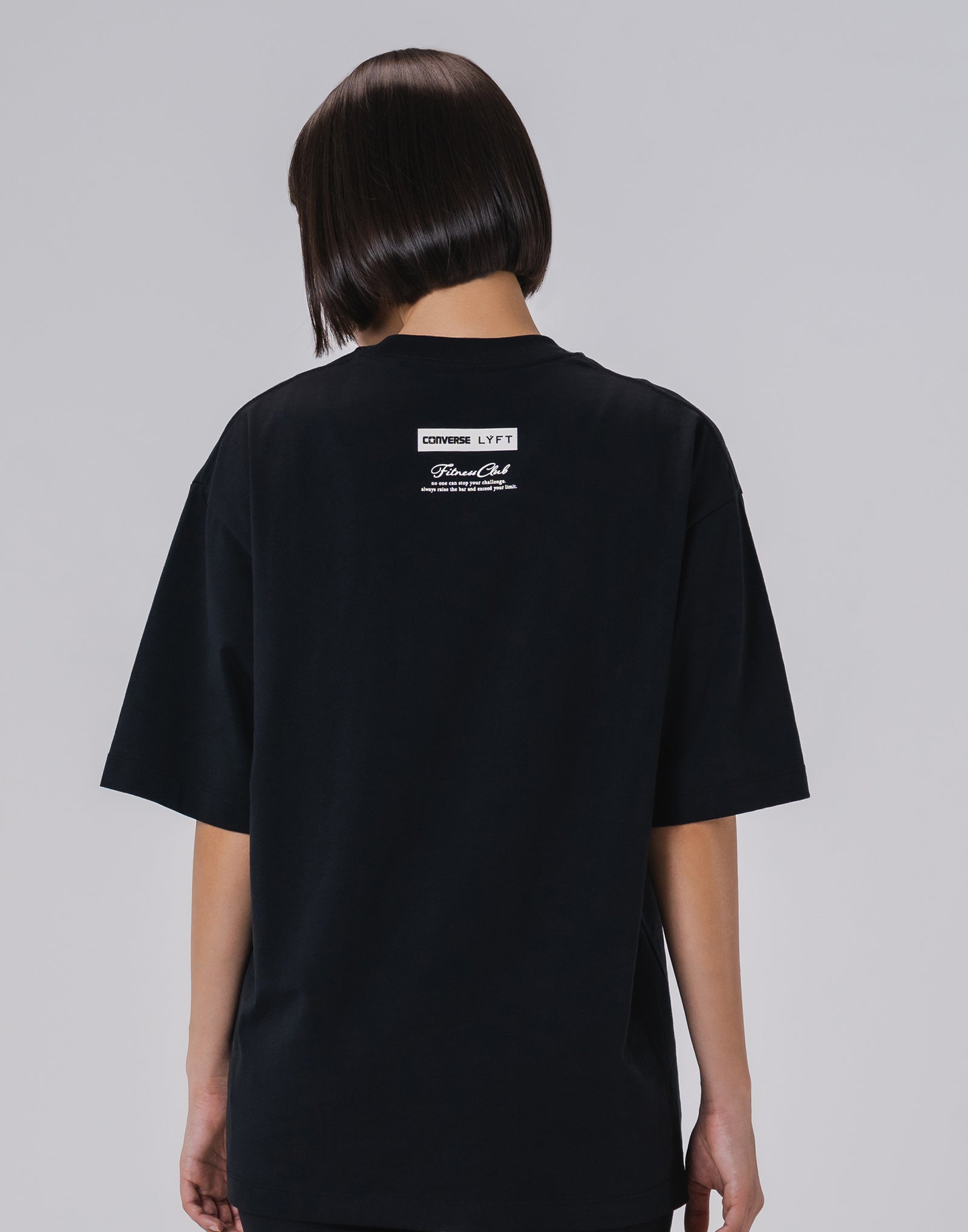 トップス LYFT BLACK FLAG BIG T-SHIRT - BLACK Team LÝFT Extra Big T-Shirt - Black