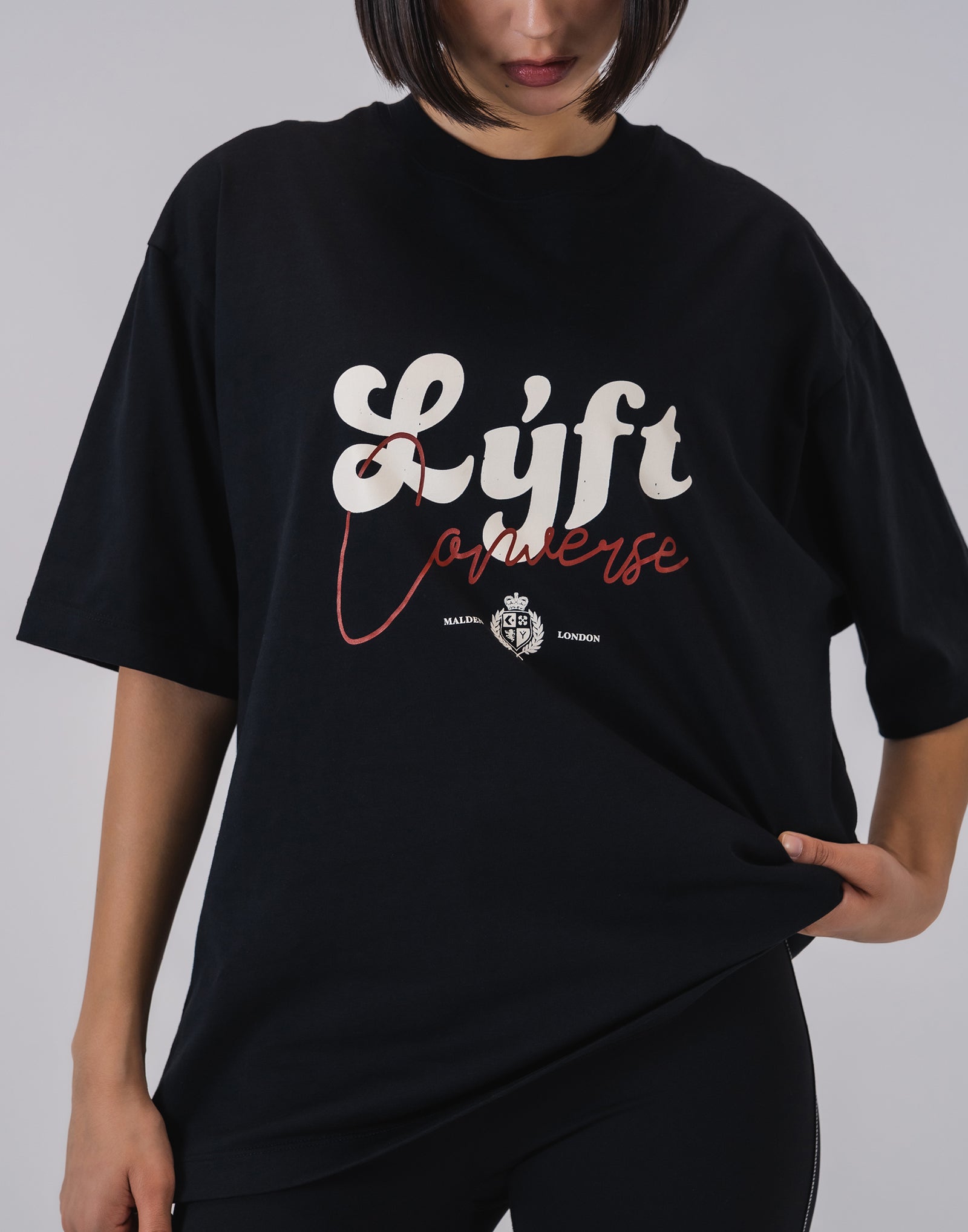 LYFT グラフィック Tシャツ Fang Graphic Vintage Extra Big T-Shirt - D.Grey – LÝFT
