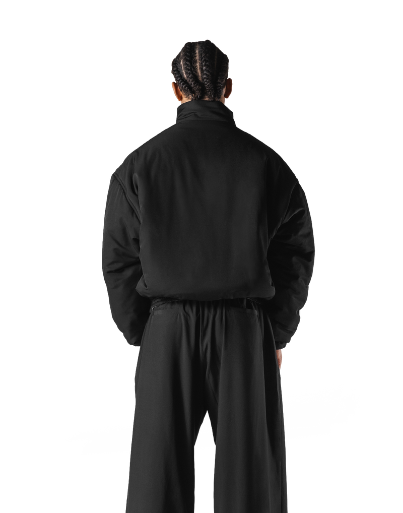 SWITCH LAYER™ 2Line TRACK | BLACK Puffer Jacket V.2 - Black