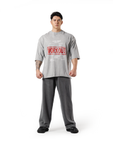 Leg Day Vintage Extra Big T-Shirt - Grey