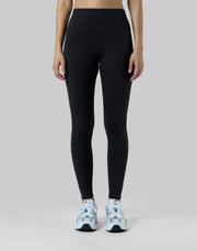 Slim Fit Stretch Leggings - Black