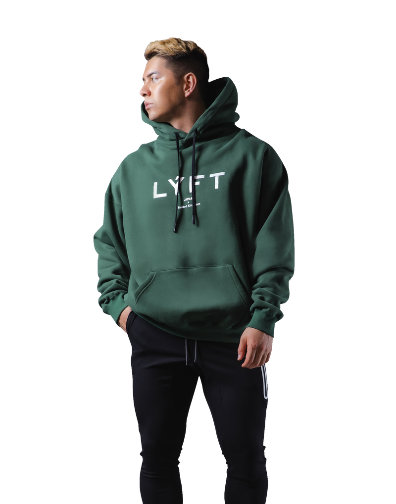 LÝFT Oversize Sweat Hoodie - Green