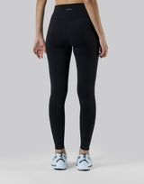 Slim Fit Stretch Leggings - Black