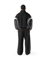 SWITCH LAYER™ 2Line TRACK | BLACK Puffer Jacket V.2 - Black