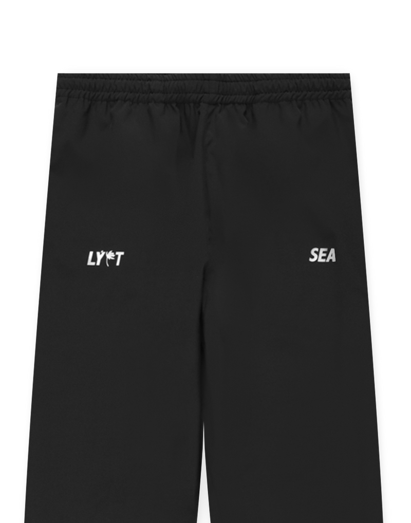 LÝFT × WIND AND SEA Piping Pants - Black