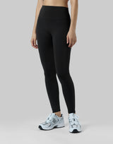 Slim Fit Stretch Leggings - Black