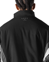 SWITCH LAYER™ 2Line TRACK | BLACK Puffer Jacket V.2 - Black