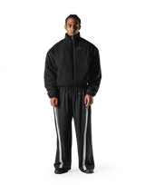 SWITCH LAYER™ 2Line TRACK | BLACK Puffer Jacket V.2 - Black