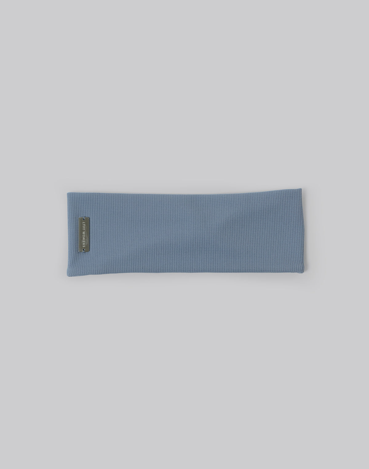 Micro Waffle Stretch Headband - Grey