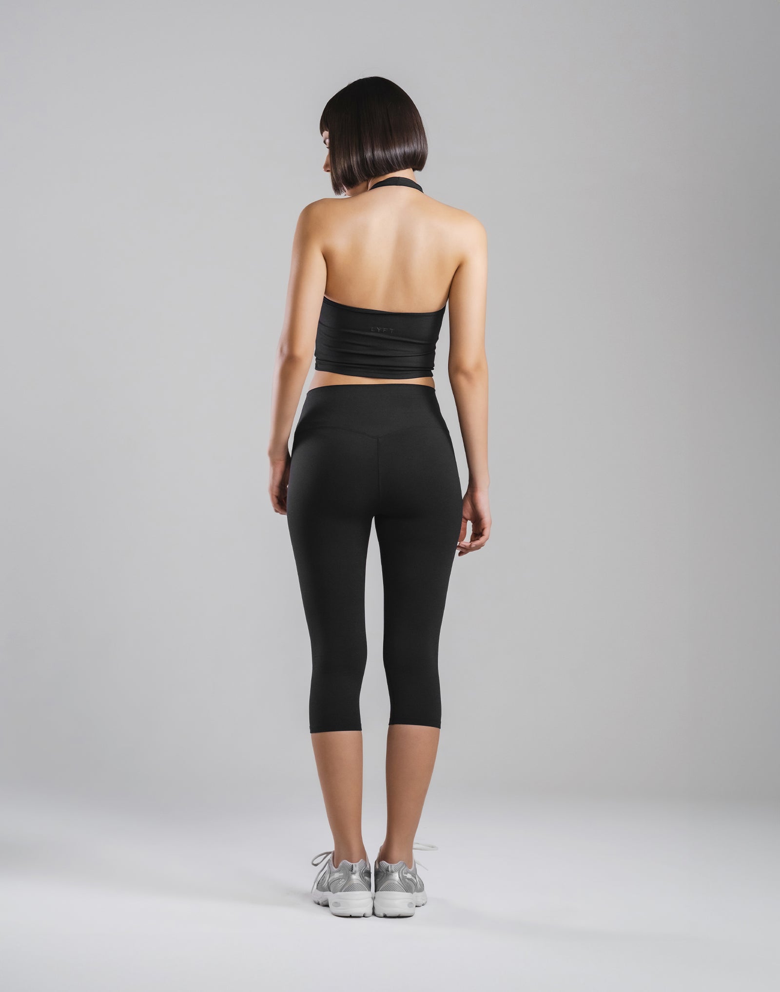 Cup In Halter Neck Top - Black – LÝFT