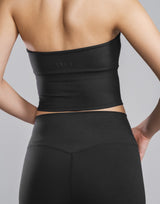 Cup In Halter Neck Top - Black