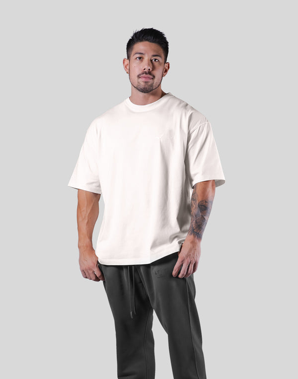 LÝFT × COR Limited Graphic Big T-Shirt - Ivory