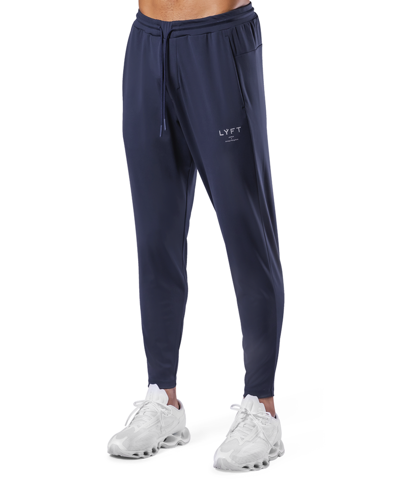 2Way Stretch Tapered Pants - Navy