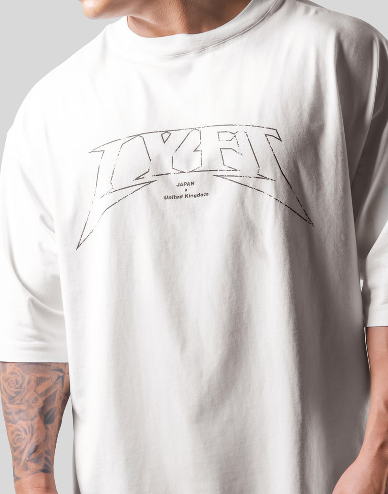 Metal logo Extra Big T-Shirt - Ivory – LÝFT