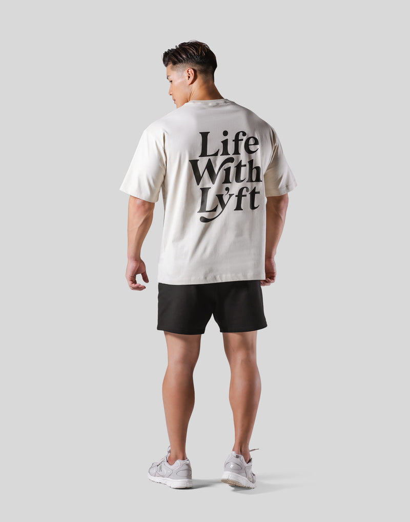 Life With LÝFT Big T-Shirt - Ivory