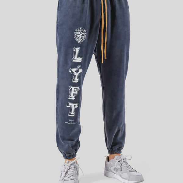 Old English Sweat Pants - Navy – LÝFT